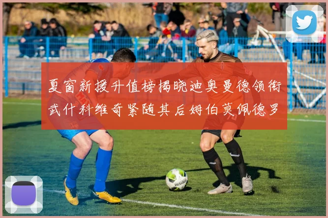 夏窗新援升值榜揭晓迪奥曼德领衔武什科维奇紧随其后姆伯莫佩德罗表现抢眼